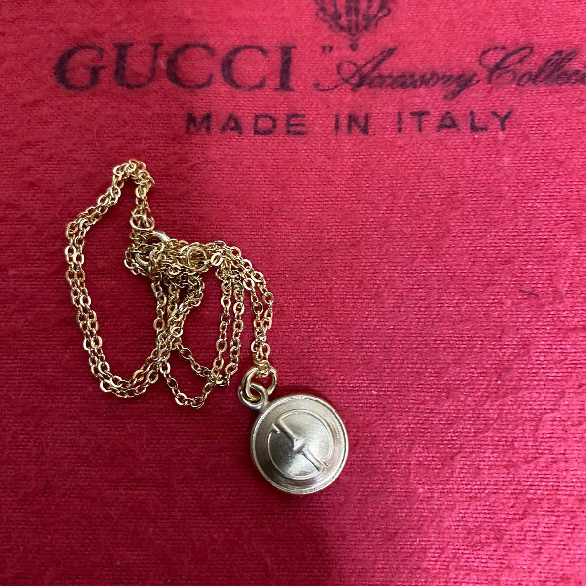GUCCI オールド グッチ チャーム ネックレス ゴールド アイコン GUCCI オールド グッチ チャーム ネックレス ゴールド アイコン