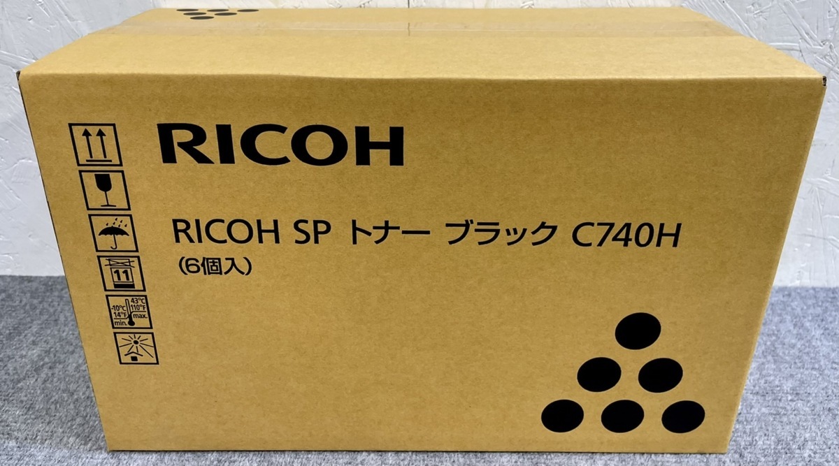 RICOH/リコー 純正 SPトナー C740H ブラック 6本セット/対象機種 RICOH 
