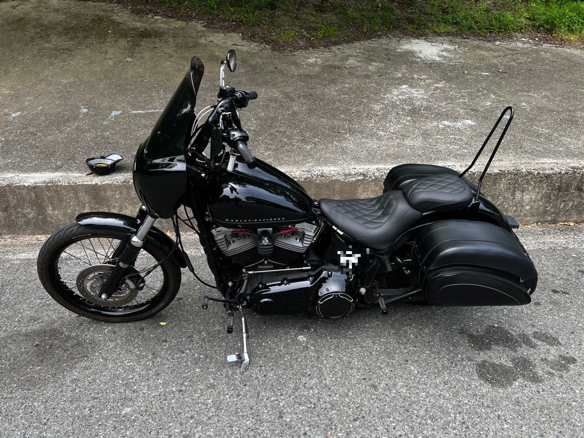 ハーレー FXR クラブスタイル レザープロス サドルバック-