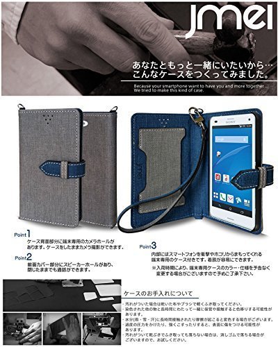 XPERIA Z3 Compact SO-02G ケース(ホットピンク)ベスタ エクスペリアz3 コンパクト 手帳型ケース ストラップ付カバー 閉じたまま通話可_画像3