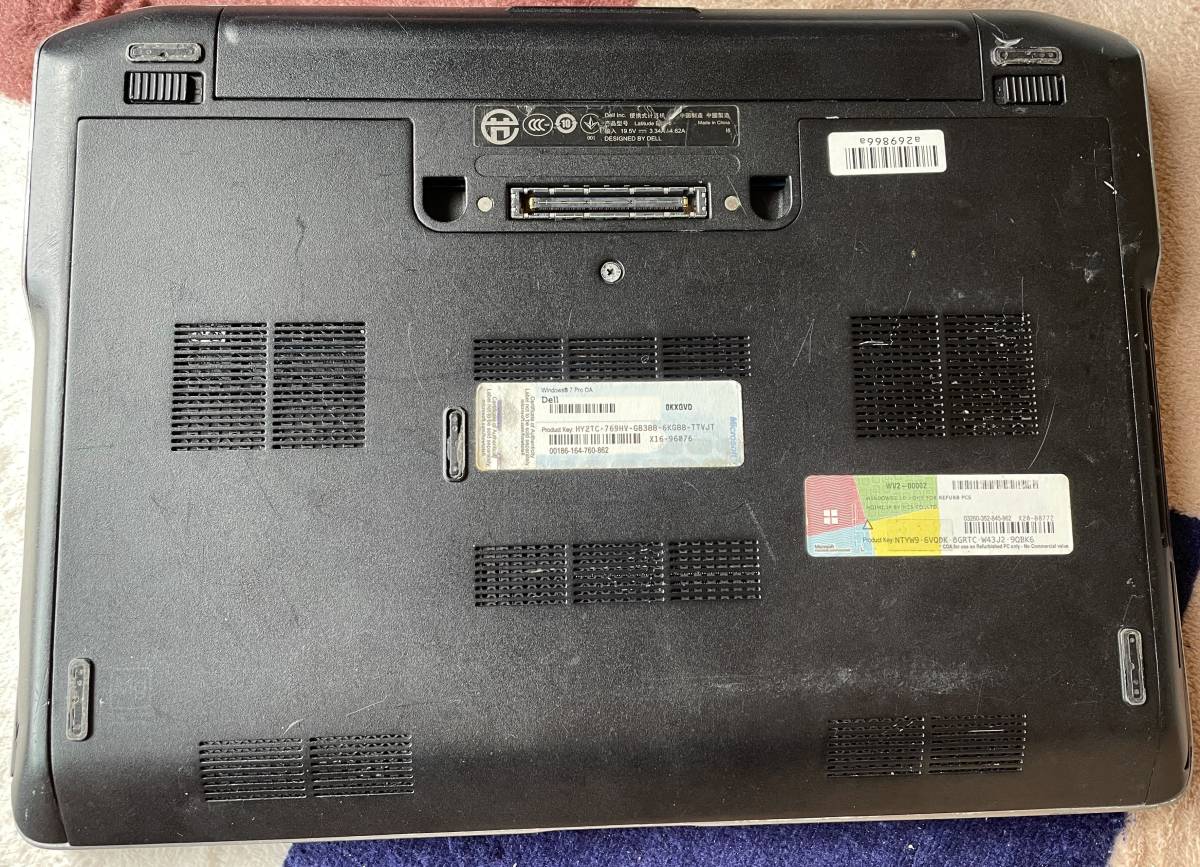 DELL Latitude E6220 Core i5 2520M 2.5GHz 4GB 320GB 12インチ