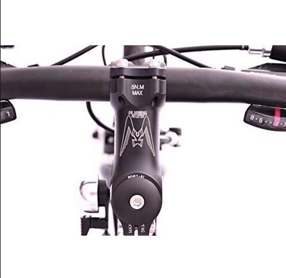 14929円 （訳ありセール 格安） KCNC 自転車 ステム スカンジウム 軽量 ロードバイク MTB SCウイング AH OS 100MM 31.8MM 5D ブラック 68