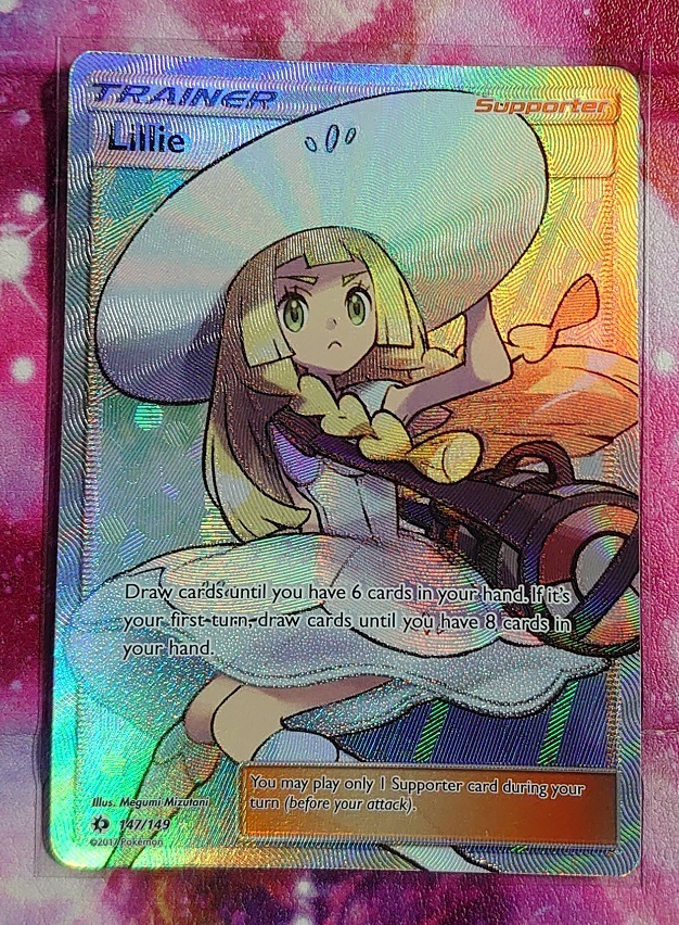 日本最大のブランド ポケモンカード 英語版 帽子リーリエ sr ポケモン