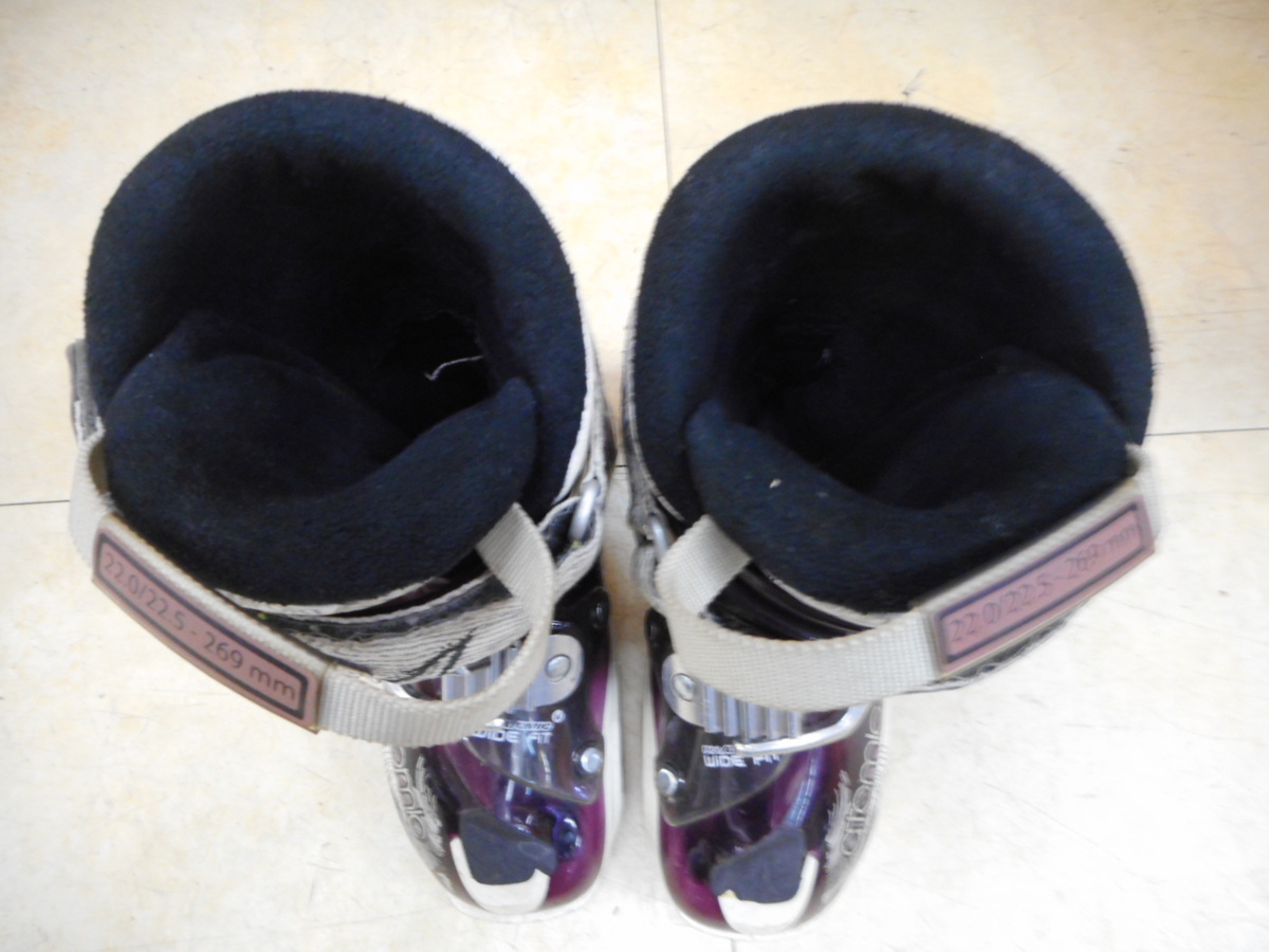 3#435 [ atomic ]LIVEFIT PLUS adult ski boots size /22.5cm sole length /269mm[ small . shop ]#