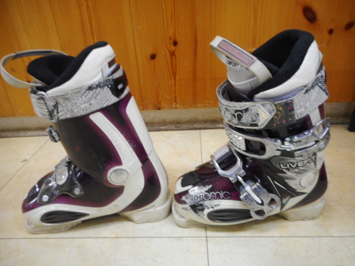 3#435 [ atomic ]LIVEFIT PLUS adult ski boots size /22.5cm sole length /269mm[ small . shop ]#