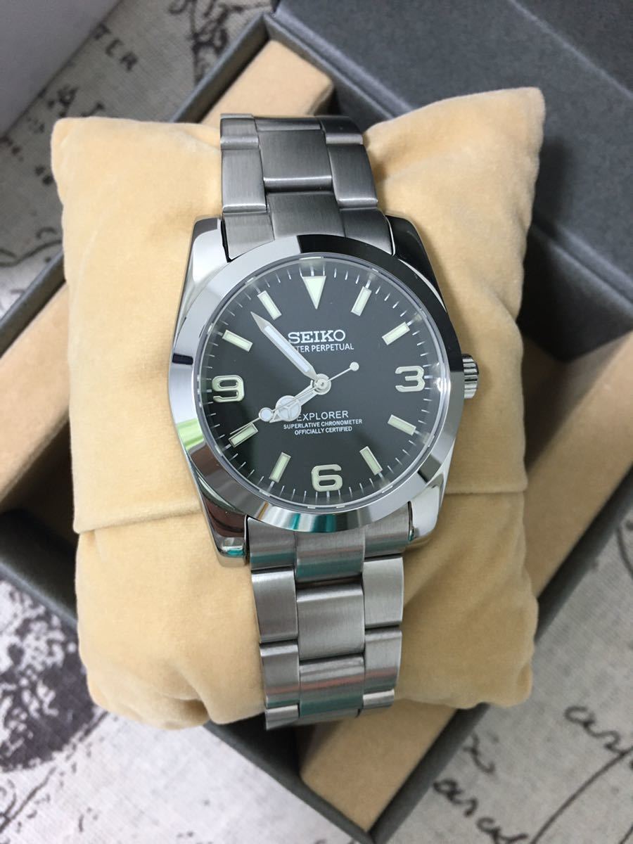 卸売 さらに値下げSEIKO 腕時計 メンズ エクスプローラーカスタマイズ