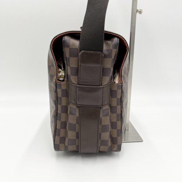 1円【極美品】ルイヴィトン LOUIS VUITTON ショルダーバッグ メッセンジャー ナヴィグリオ N45255 ダミエ エベヌ キャンバス ブラウン_画像4