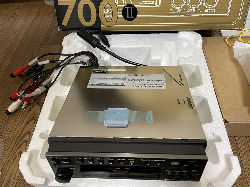 ②★【未使用】★奇跡！・入手困難！★Nakamichi ナカミチ★CD-700Ⅱ