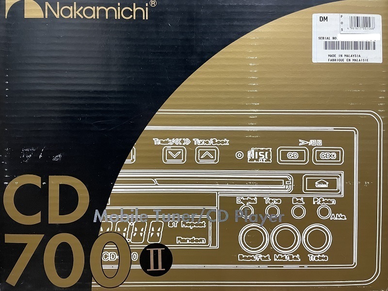 ②★【未使用】★奇跡！・入手困難！★Nakamichi ナカミチ★CD-700Ⅱ