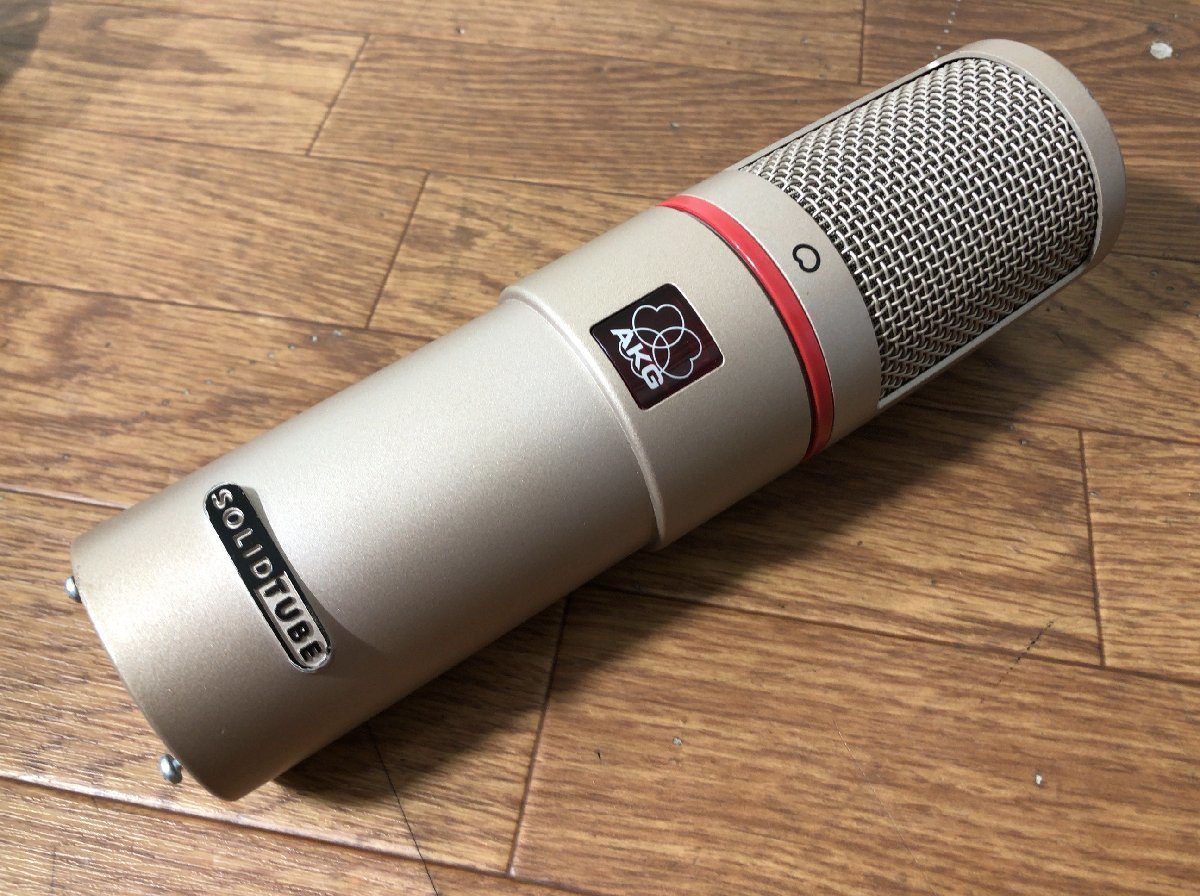 D044A013○AKG アーカーゲー SOLID TUBE 真空管 コンデンサーマイク
