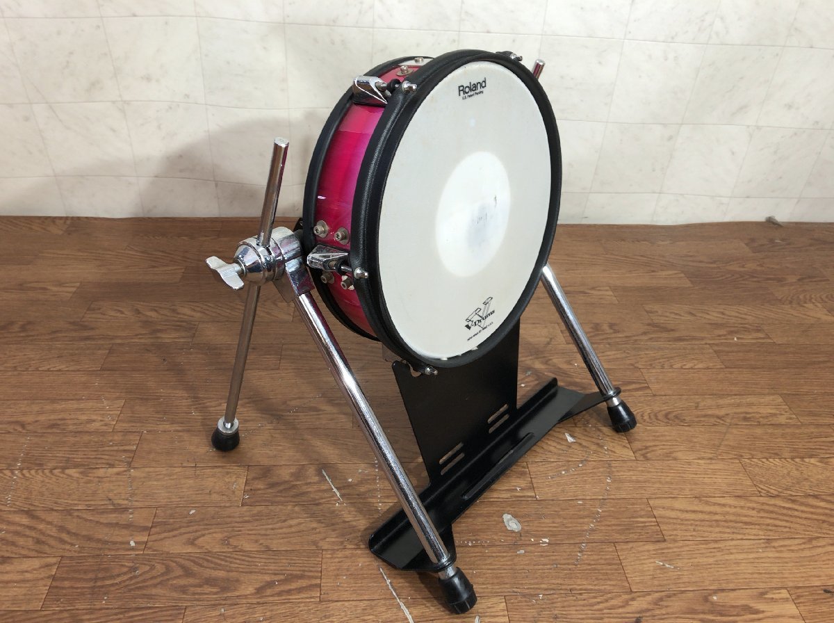 D034Y003○ROLAND KD-120 レッド 限定カラー キックパッド 12インチ