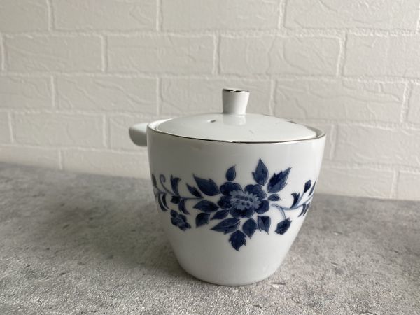 昭和レトロ 茶器揃 Marusan CHINA [急須と湯呑 5客セット] マルサン チャイナ 長期保管品_画像7