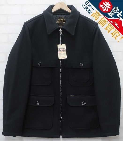 2J9160/未使用品 アイアンハート IHW-16 ウールハンティングジャケット IRON HEART