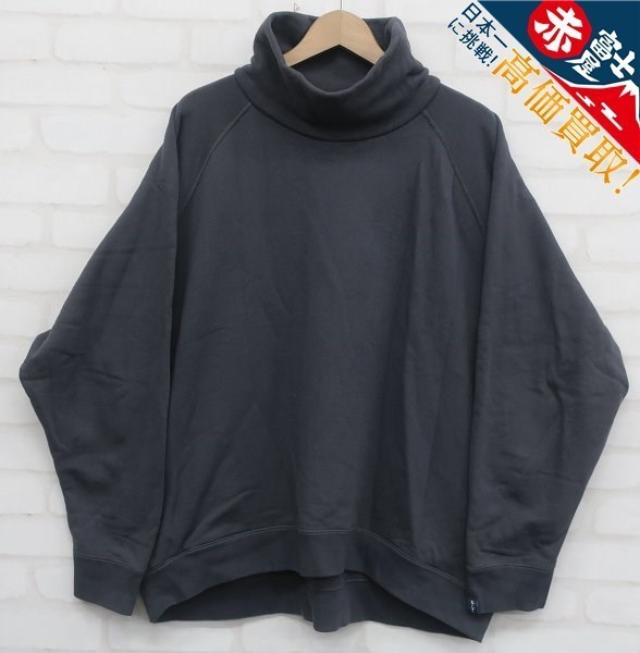 6T2631/Graphpaper×LOOPWHEELER 21AW Hight Neck Sweat GU213 6T2631/Graphpaper×LOOPWHEELER 21AW Hight Neck Sweat GU213