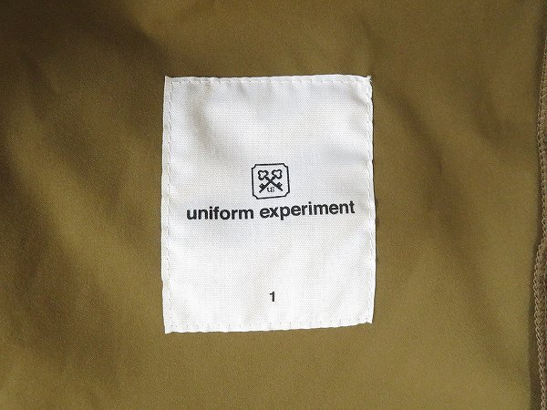 6T1737/uniform experiment MIL ZIP HOODED BLOUSON UE-200046 