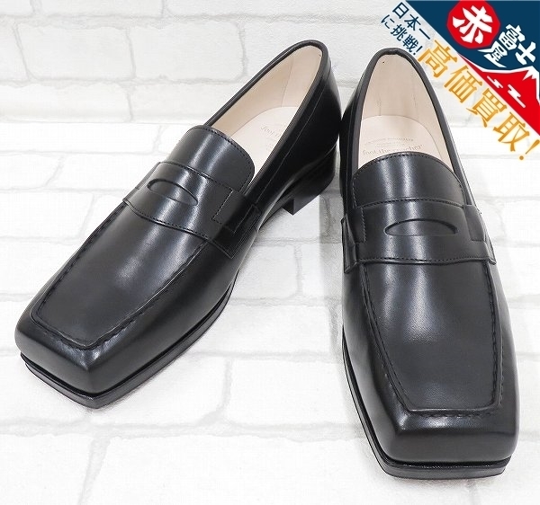 2S4920/未使用品 foot the coacher SQUARE LOAFER フットザコーチャー ...