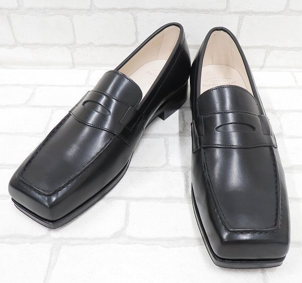 2S4920/未使用品 foot the coacher SQUARE LOAFER フットザコーチャー