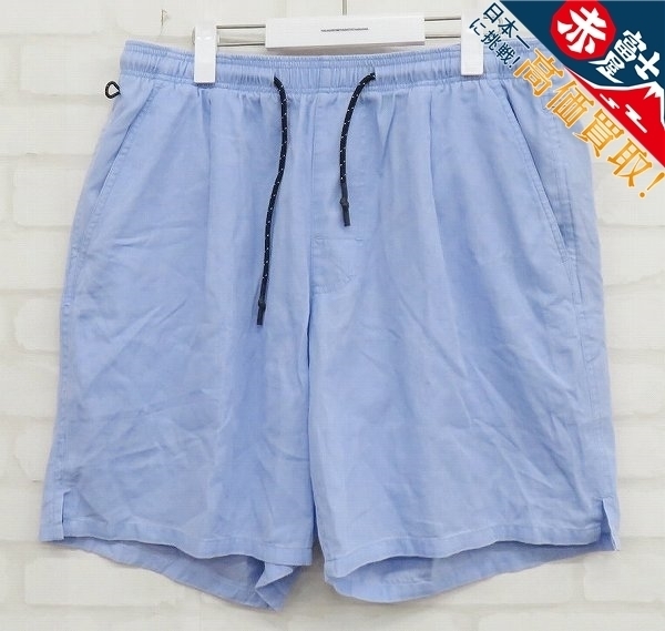 2P9701/未使用品 BAL WASHED FLANNEL ELASTIC WAIST SHORT BAL-1962