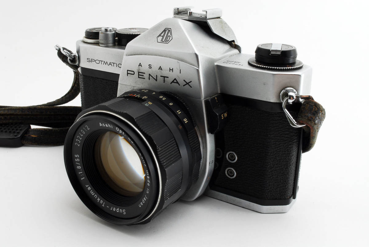 ★実用品★ ペンタックス PENTAX SPOTMATIC + Super-Takumar 55mm F1.8 後期 #0842 #0520271 #0804_画像3