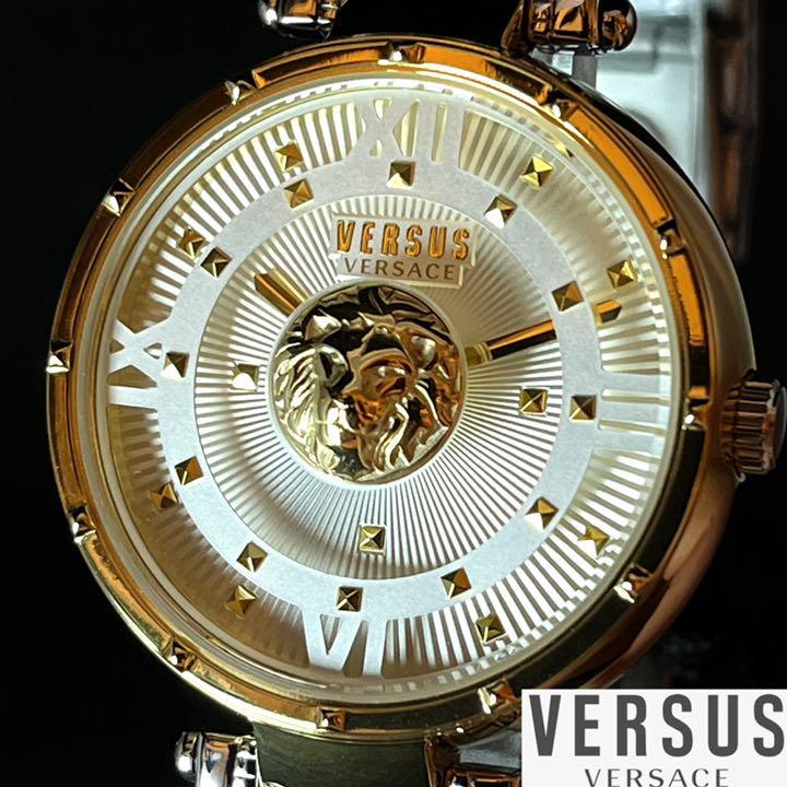 【ゴージャス】Versus Versace/ベルサス ベルサーチ/レディース腕時計/新品未使用/プレゼント/激レア/ゴールド色/ヴェルサス