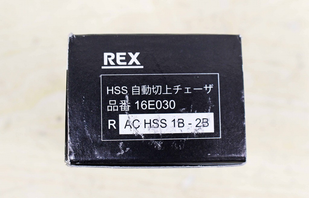 1338A21 未使用 REX レッキス 自動切上チェーザ 16E030 ACHSS25A-50A ステンレス鋼管用
