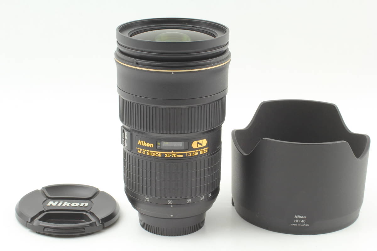 正規通販 Hood Lens Zoom IF ED G f2.8 24-70mm Nikkor AF-S Nikon 【美品】Read ニコン 211372@L7 ニッコール ニコン