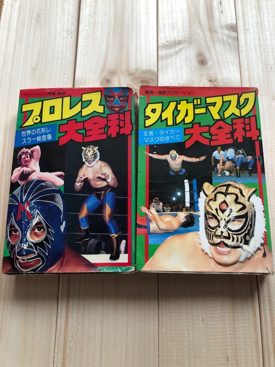 タイガーマスク大全科　プロレス大全科　猪木　馬場　タイガーマスク　必殺技　大百科