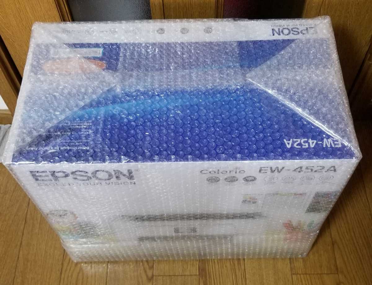 【新品未開封】EPSON EW-452A エプソン プリンター インクジェット複合機 カラリオ ホワイト送料無料