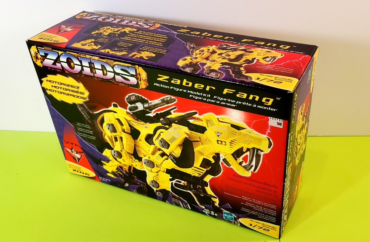 ゾイド セイバーファング (セイバータイガーUSA Ver.) 2001年発売 未開封 未組立 ZOIDS TOMY Hasbro