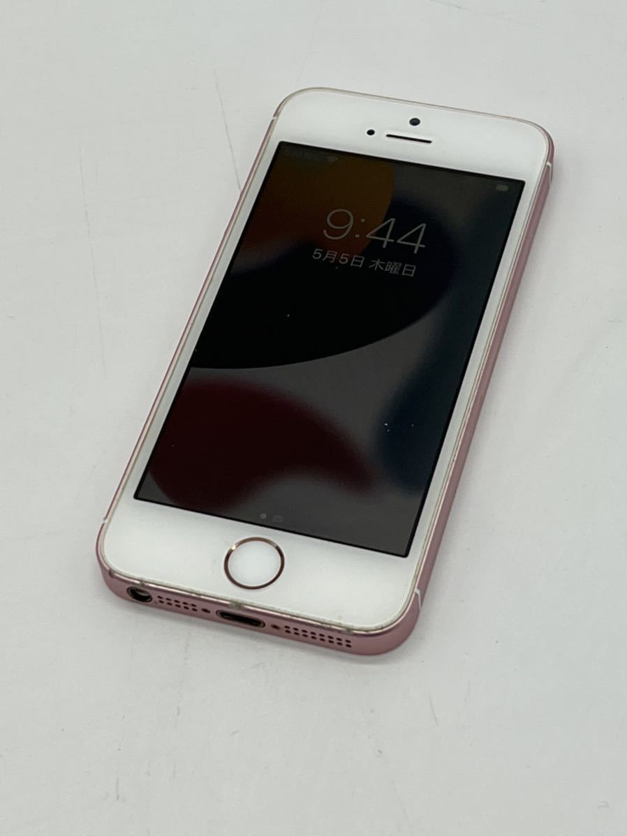 Apple iPhone SE 第1世代 64GB ローズゴールド au SIM ロック解除済 