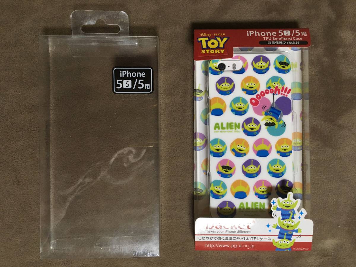 【 送料無料！!・未使用品！】★iJacket TOY STORY◇リトル・グリーン・メン・エイリアン スマホケース◇iPhone SE(第1世代).5s.5用★_画像3