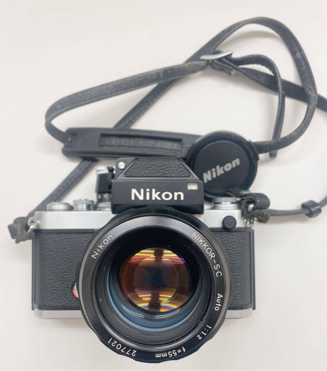 フィルムは 完動品 Nikon F2 Nikkor 55mm F1.2 フィルムカメラ