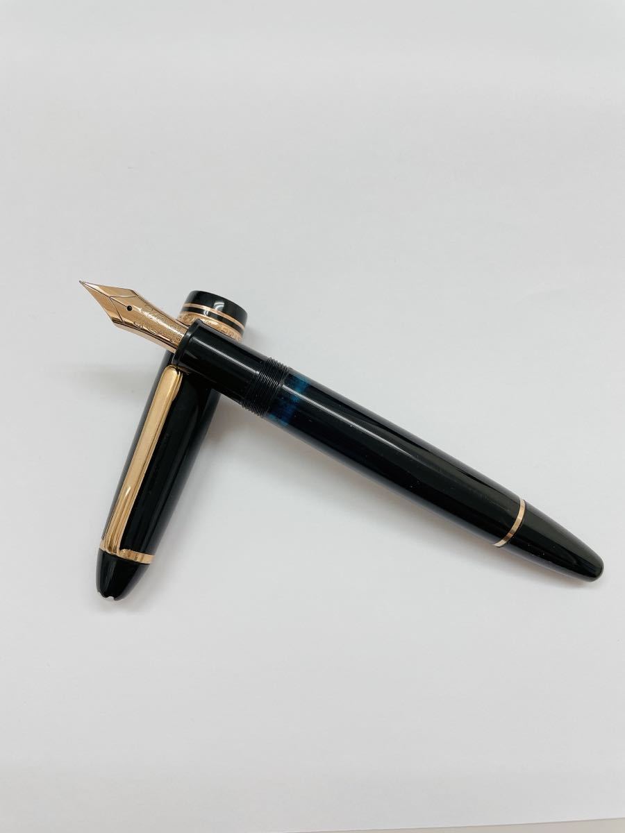 現状品 MONTBLANC モンブラン 146 マイスターシュテック ペン先14C