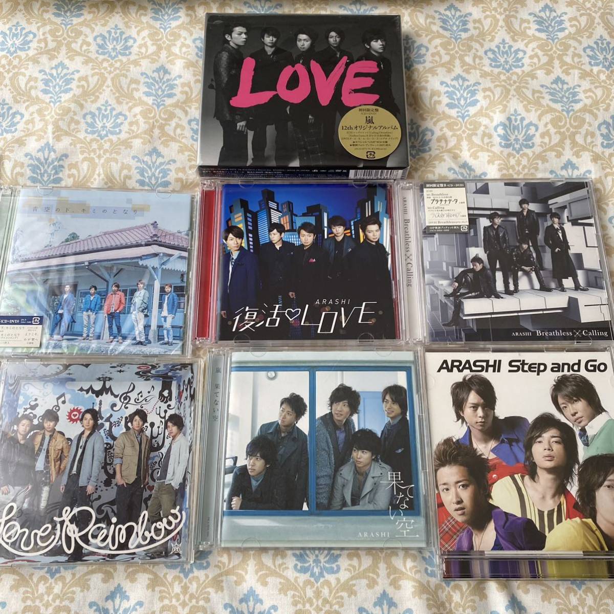 嵐 ライブ blu-ray DVD CD シングル アルバム 初回限定盤