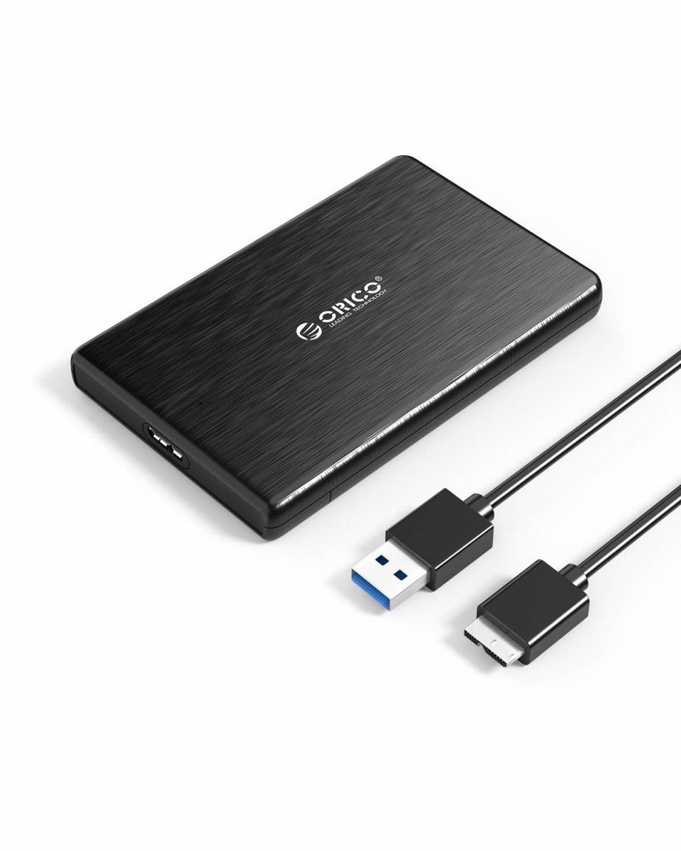 ORICO 2.5インチ HDD/SSD ケース USB3.0接続 SATA 3.0 ハードディスクケース UASP対応 4TB A47_画像1