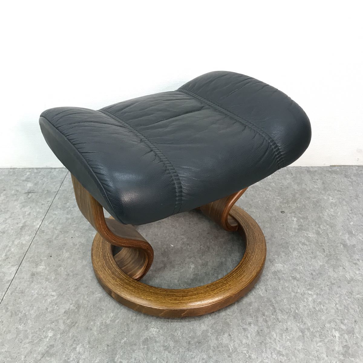 ○EKORNES エコーネス オットマン ネイビー ストレスレスチェア