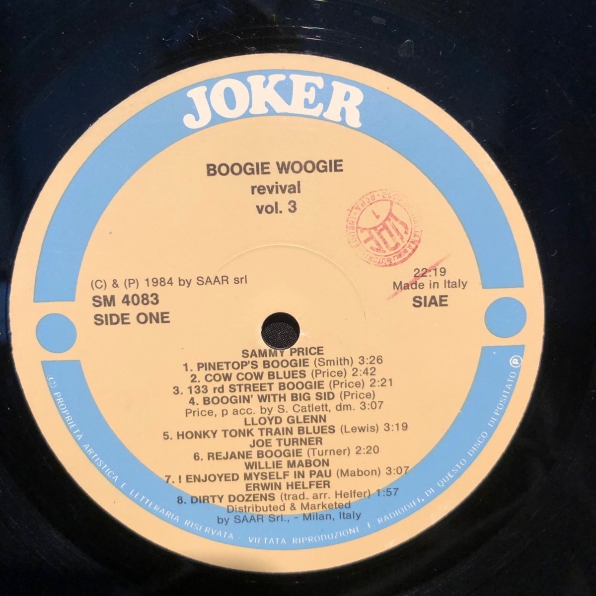 Various / Boogie Woogie Revival (Vol. 3) LP Joker_画像3