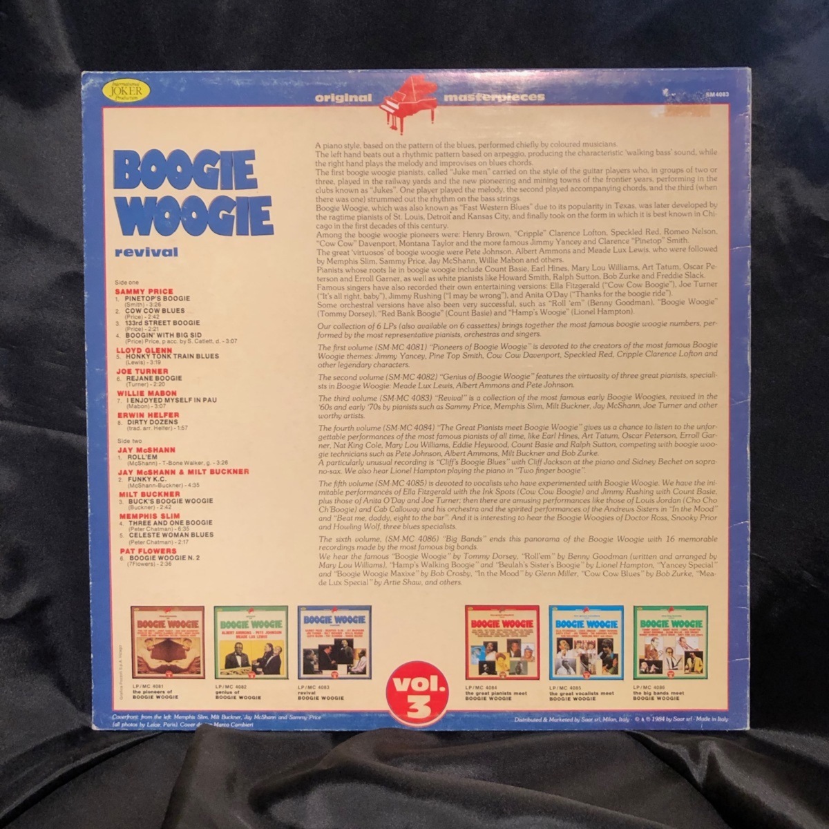 Various / Boogie Woogie Revival (Vol. 3) LP Joker_画像2