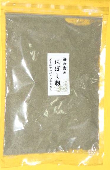 煮干し粉　１５０ｇ袋×2　　※ごぼう茶サンプル付き※ _画像1