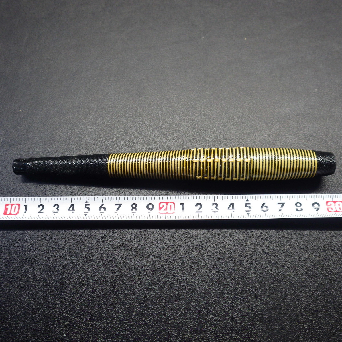 自作釣り竿用バット 長さ約20.5cm 先内径8.4mm 太さ約12.5/20.5mm (5z0106) クリックポスト30_画像2
