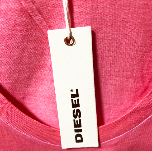 * new goods rare *DIESEL diesel * Brave man long T-shirt 