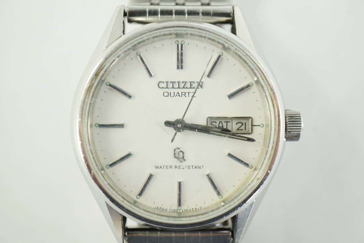 【B4/20-Y MM03】★CITIZEN/シチズン クオーツ メンズ腕時計 まとめて８本 全て稼働品★_画像7