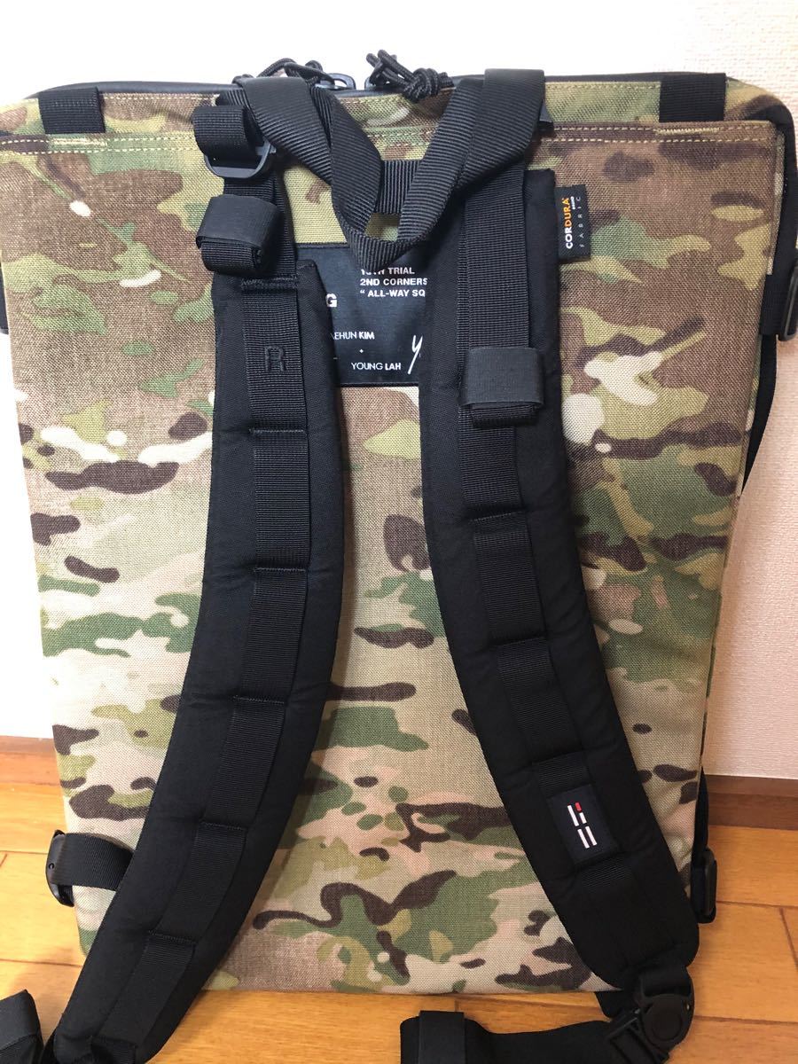 新品・未使用】TERG ターグ オールウエイスクエアカモ