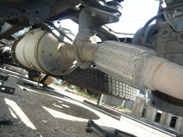  Hino Ranger DPF muffler acid . catalyst Heisei era 27 year TKG-FC9J J05E accident car remove 