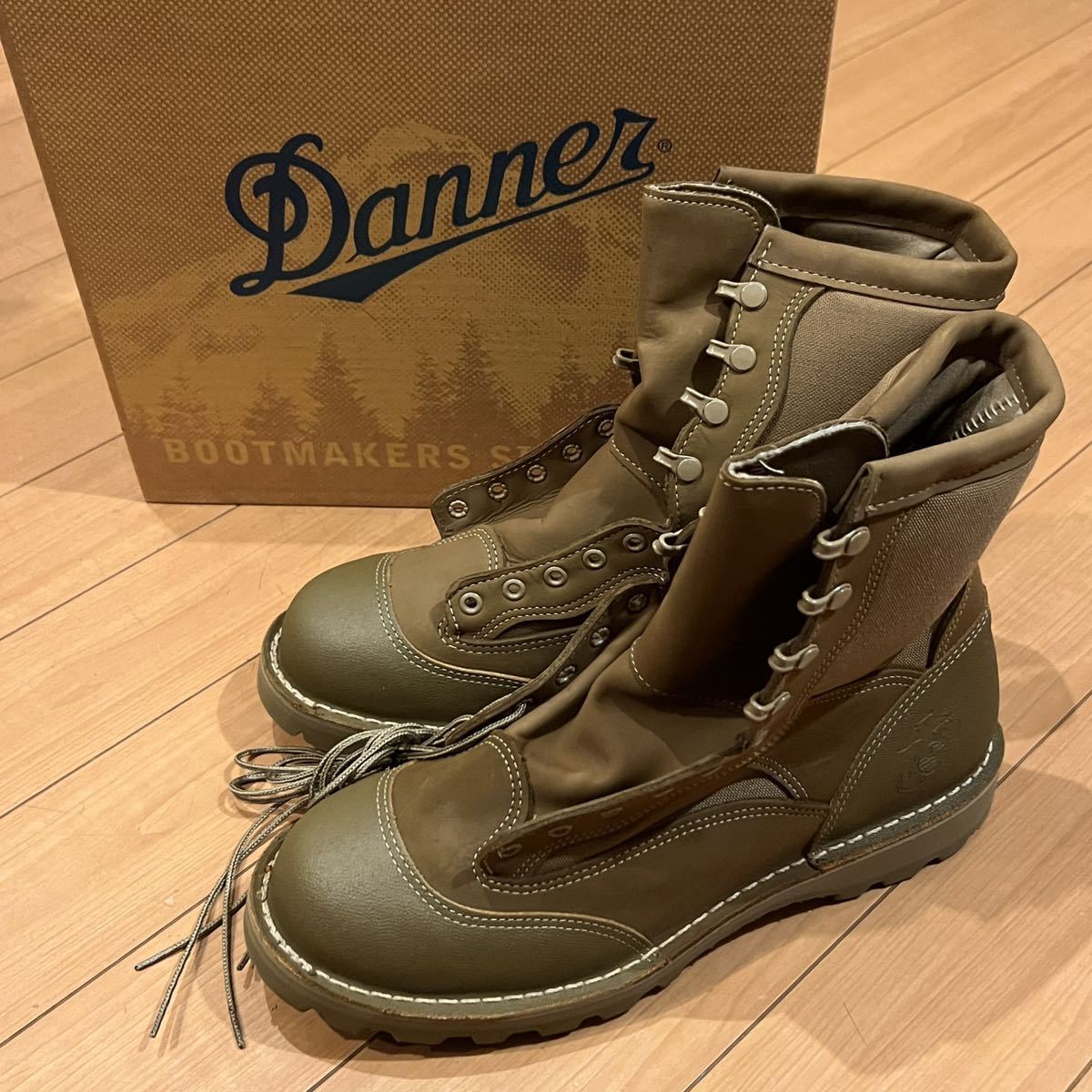 超美品の 米軍 danner ダナー ミリタリー ブーツ US 9 W 送料無料 kids