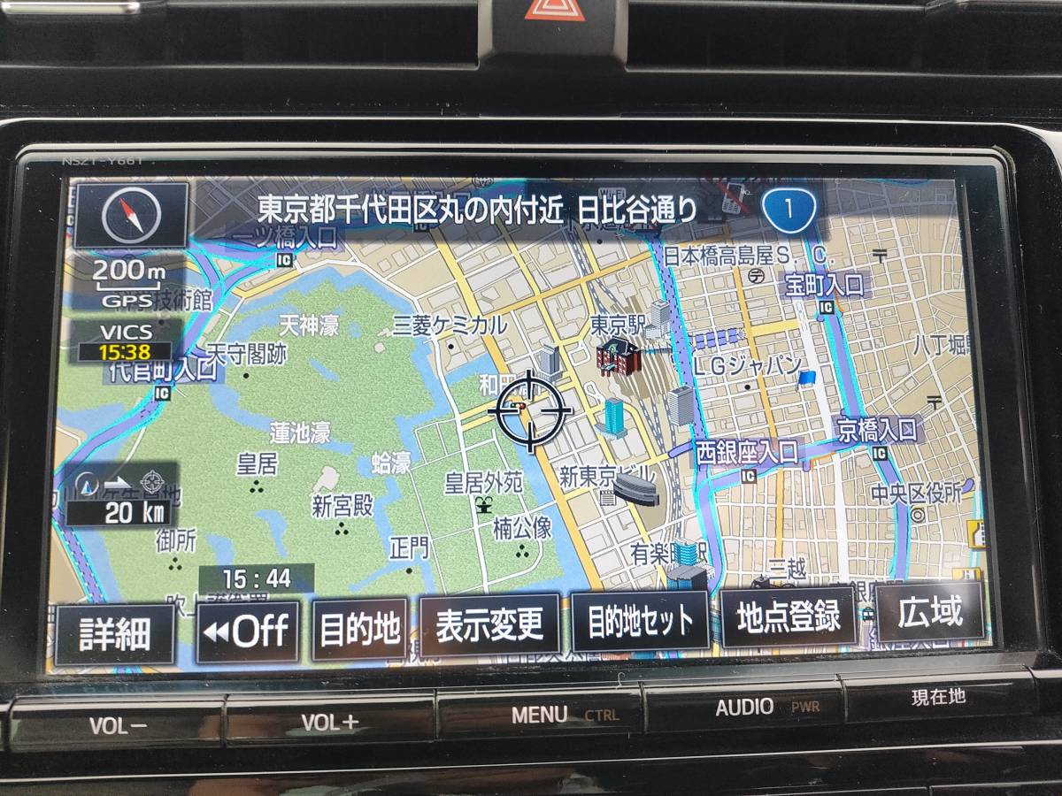 売切 トヨタ 純正 ナビ NSZT-Y66T 2017年秋版地図 本体と取説の出品