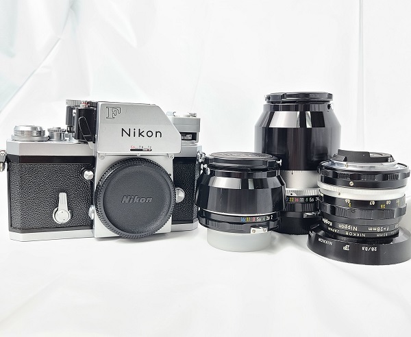 Nikon F ニコン FTN フォトミック ボディ レンズ3本セット NIKKOR-H AUTO 28mm F3.5 50mm F2 NIKKOR-Q 135mm F3.5 カメラ 付属あり_画像1