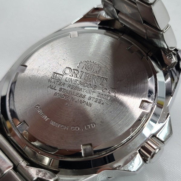 ORIENT Orient Divers часы 200m Date UNE3-C0-B мужской кварц наручные часы оригинальный SS breath передвижной товар вращение оправа винт включая заводная головка часов 