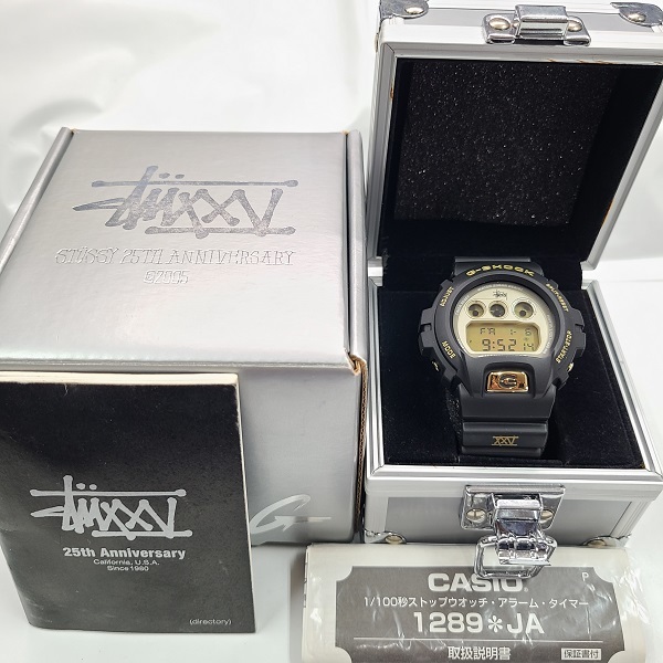Gショック 腕時計 STUSSYコラボ 25周年 DW-5000ST