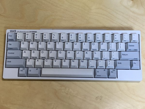 美品】【おまけ付き】PFU HHKB Professional HYBRID 英語配列/白 PD